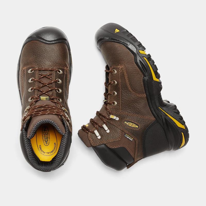 Keen ブーツ | キーンマウントバーノン6 "ソフトトゥ ワーク ブーツ メンズ ブラウン | 534702-QOK